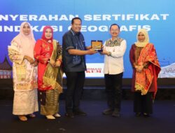 Sulaman Kapalo Paniti Nareh Raih Sertifikat IG