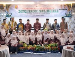 Wali Kota Solok Resmi Lepas Kafilah MTQN Sumbar ke-41