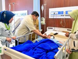 Presiden Jenguk Siswa & Guru SDN 01