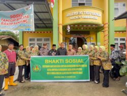 Ikatan Adhyaksa Dharmakarini Wilayah Sumatera Barat Salurkan Bantuan