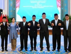 Presiden Prabowo Kukuhkan Tujuh Pengawal Etika Hakim RI