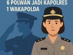 Kapolri Mutasi 1.086 Personel, 6 Polwan Jadi Kapolres dan 1 Wakapolda