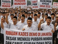 Ribuan Kades Demo di Jakarta, Desak Menkeu Purbaya Mundur dan Cabut Aturan Dana Desa
