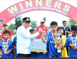 Festival Sepak Bola Usia Dini Piala Wali Kota Padang Seri II Resmi Ditutup