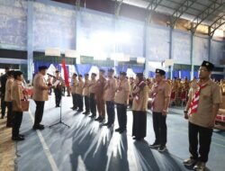 Yota Balad Kukuhkan Pengurus Kwarran dan Saka Baru, Pramuka Didorong Kawal Visi Daerah