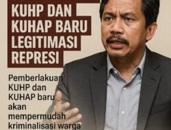 KUHP Baru Bisa Membungkam Kritik Warga