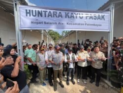 Negara Hadir di Tengah Warga, Ribuan Huntara Mulai Diresmikan di Sumbar