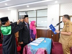 Pemko Pariaman Lantik Dua Asisten Baru