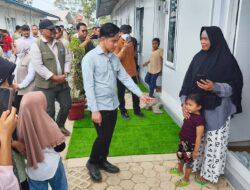 Wapres Gibran Tinjau Huntara Aceh Tamiang, 37 Ribu Rumah Rusak Pascabencana