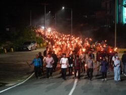 Pawai Obor Meriahkan Penyambutan Ramadan 1447 H