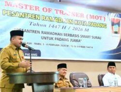 Pemko Padang Gelar Pelatihan Master of Trainer Pesantren Ramadan 2026