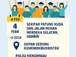 Jakarta Pusat Siaga, Dua Demo Mahasiswa Warnai Hari Ini