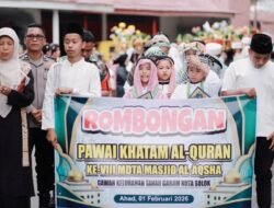 Wako Lepas Pawai Khatam Al-Qur’an ke-8