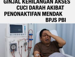 Puluhan Pasien Gagal Ginjal Kehilangan Akses Cuci Darah Akibat Penonaktifan Mendadak BPJS PBI