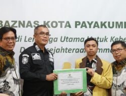 Pemko Payakumbuh Bersama BAZNAS Tunjukan Komitmen Mahasiswa Kurang Mampu