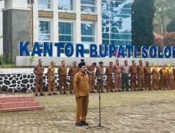 Wabup Pimpin Apel Pagi Dilingkup Pemkab Solok