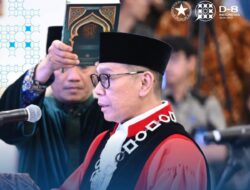 Presiden Prabowo Saksikan Sumpah Adies Kadir sebagai Hakim Konstitusi