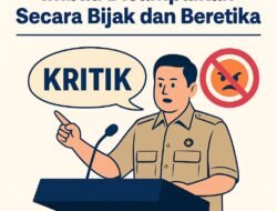 Mensesneg Tegaskan Kritik Hak Konstitusional, Imbau Bijak & Beretika