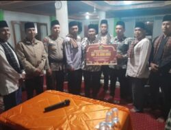 Tim IX Safari Ramadhan Pemkab Solok Berikan Bantuan Rp.25 Juta