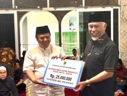 Wakil Bupati Solok Dampingi Gubernur Sumbar TSR