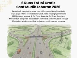 6 Ruas Tol Fungsional Dibuka Gratis Untuk Pemudik Lebaran 2026