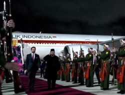 Prabowo Disambut Putra Mahkota Yordania, Dapat Penghormatan Pengawalan F-16