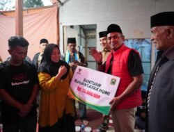 Bupati Solok Serahkan Bantuan Rumah Layak Huni di Sungai Nanam