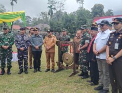 Bupati Tanah Datar Eka Putra Irup TMMD ke-127