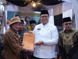 Bupati Terima Hibah Lahan 9,5 Hektare