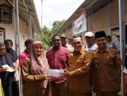 Korban Bencana Tanah Datar Dapat Bantuan Dari Raja Pagaruyung