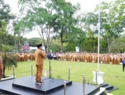 Bupati Pimpin Apel Gabungan Siap Cuti Lebaran