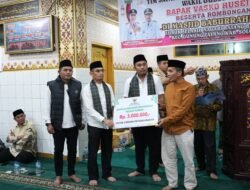 Bupati Solok Dampingi TSR Wagub Sumbar di Mesjid Baburrahman Lb. Selasih