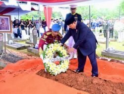 Presiden Prabowo Pimpin Pemakaman Kenegaraan Try Sutrisno di TMP Kalibata
