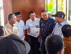 Wali Kota Pariaman Yota Balad Bahas Pembangunan Pasar Basah dengan Menteri PU