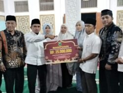 Wakil Bupati Solok Pimpin Safari Ramadhan di Masjid Nurul Iman