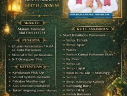 Festival Takbir Keliling Kota Pariaman 1447 H: Semarak Malam Kemenangan