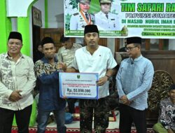 Wagub Vasko :  Masjid Jadi Pusat Pembinaan Generasi Muda