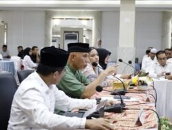 Gubernur Mahyeldi Pimpin Rakor di Dharmasraya, Dorong Sinkronisasi Program Percepatan Pembangunan