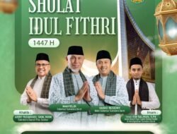 Sholat Idul Fitri 1447 H Digelar Pemprov Sumbar di Halaman Kantor Gubernur