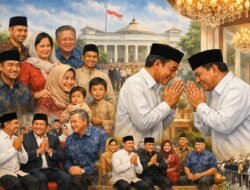 Prabowo Sambut Jokowi di Istana, Simbol Kebersamaan Idul Fitri 1447 H