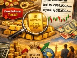 Harga Emas Perhiasan dan Antam Jadi Sorotan Investor