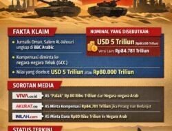 AS Diduga Minta Negara Arab Bayar Biaya Perang Iran