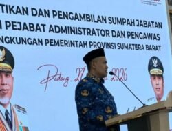 Sumbar Terapkan Manajemen Talenta, Sekdaprov Lantik 44 Pejabat Baru Perkuat Birokrasi