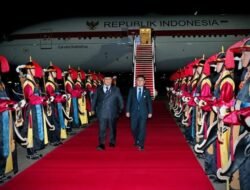 Presiden Prabowo Subianto Disambut Meriah di Seoul