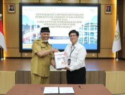 Sumbar Serahkan LKPD 2025 ke BPK