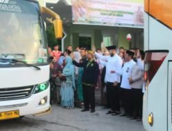 Wali Kota Padang Lepas 386 Jemaah Haji Kloter Pertama Dengan Doa Khidmat