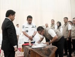 Wali Kota Solok Hadiri Pelantikan KONI Kota Solok
