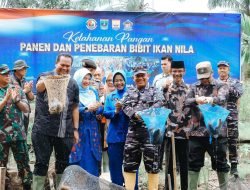 Panen Raya Ikan Nila dan Penanaman Pepaya Dukung Ketahanan Pangan Nasional