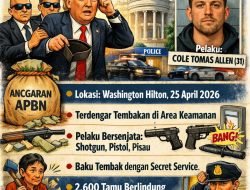 Penembakan di White House Correspondents’ Dinner, Trump Dievakuasi