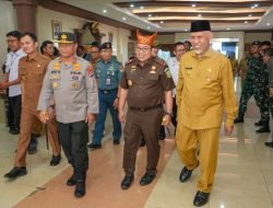 Dedie Tri Hariyadi Resmi Bertugas, Gubernur Mahyeldi Tegaskan Sinergi Penegakan Hukum di Sumbar